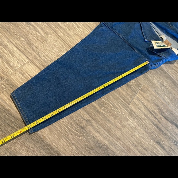 Vintage 1991 Sierra West Denim Maxi Jacket Oversized Medium NWT 🌿 - Picture 5 of 7